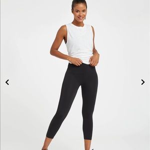 WORN ONCE Spanx Seamless Leggings - Size S, Very Black